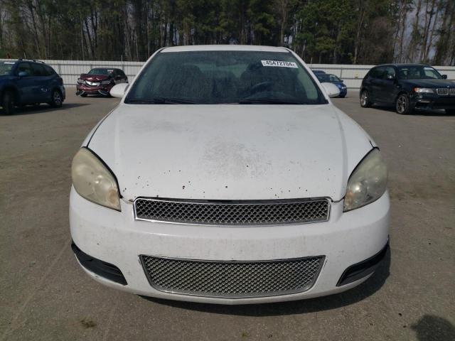 2G1WD5E35C1308457 - 2012 CHEVROLET IMPALA POLICE WHITE photo 5