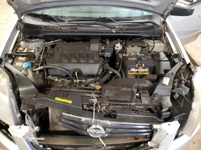 3N1AB6AP0BL601821 - 2011 NISSAN SENTRA 2.0 SILVER photo 11