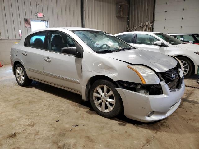 3N1AB6AP0BL601821 - 2011 NISSAN SENTRA 2.0 SILVER photo 4