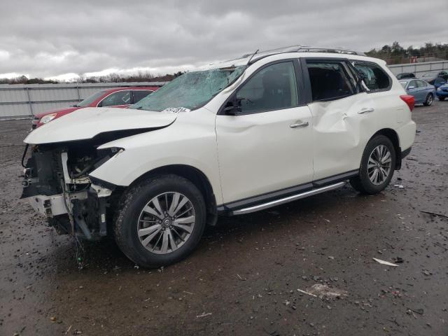 5N1DR2MM1JC618553 - 2018 NISSAN PATHFINDER S WHITE photo 1