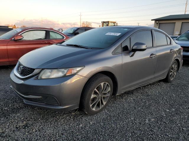 19XFB2F89DE211675 - 2013 HONDA CIVIC EX GRAY photo 1