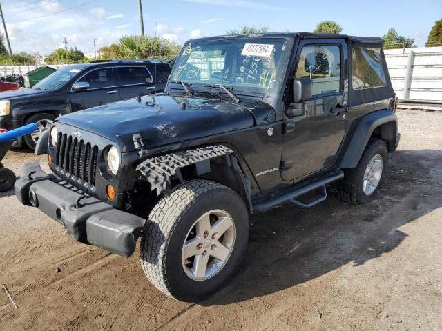 1C4AJWAG5DL637356 - 2013 JEEP WRANGLER SPORT BLACK photo 1