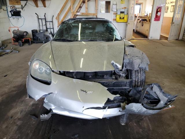 1G1YY24U355110399 - 2005 CHEVROLET CORVETTE 2 SILVER photo 5