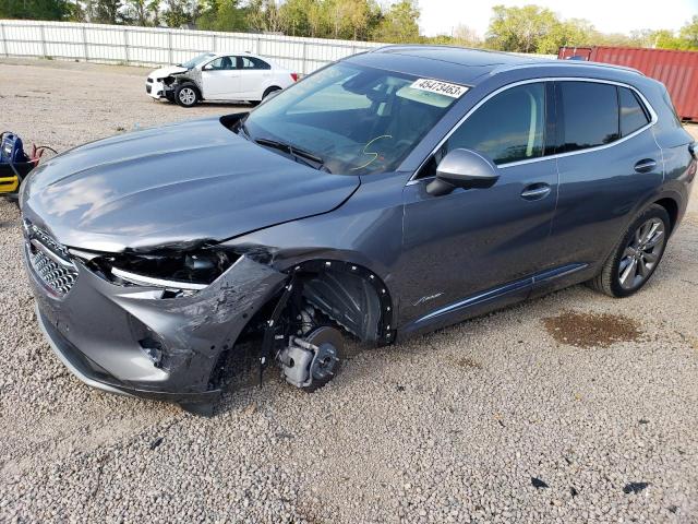 LRBFZRR48ND143285 - 2022 BUICK ENVISION AVENIR CHARCOAL photo 1