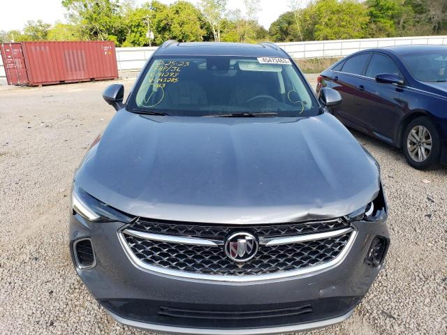 LRBFZRR48ND143285 - 2022 BUICK ENVISION AVENIR CHARCOAL photo 5