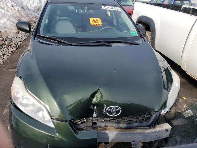 2T1LE4EE7CC020797 - 2012 TOYOTA COROLLA MA S GREEN photo 5