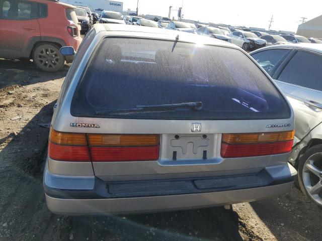 1HGCB9860MA014177 - 1991 HONDA ACCORD EX TAN photo 6