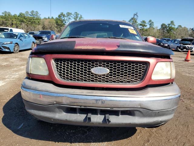 2FTRX07W91CA71284 - 2001 FORD F150 MAROON photo 5