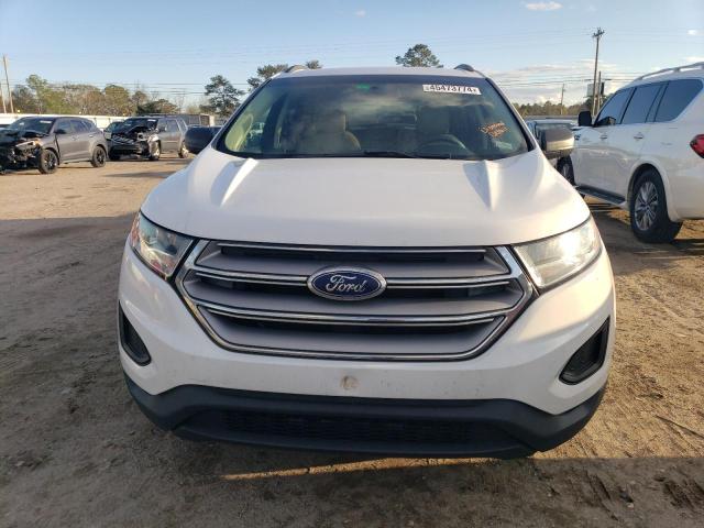 2FMPK3G95GBC04635 - 2016 FORD EDGE SE WHITE photo 5