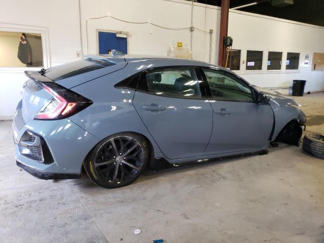 SHHFK7G97LU207491 - 2020 HONDA CIVIC SPORT TOURING CHARCOAL photo 3