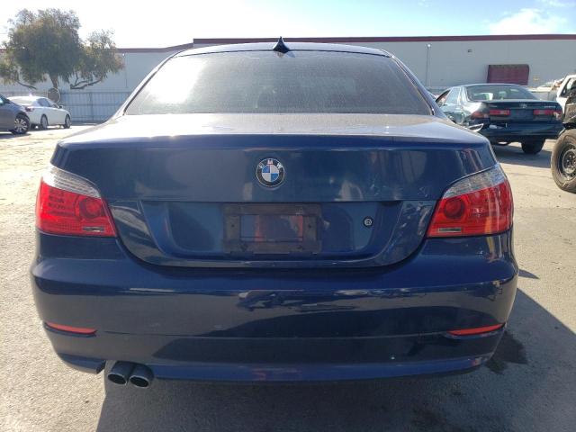 WBANU53548CT07936 - 2008 BMW 528 I BLUE photo 6