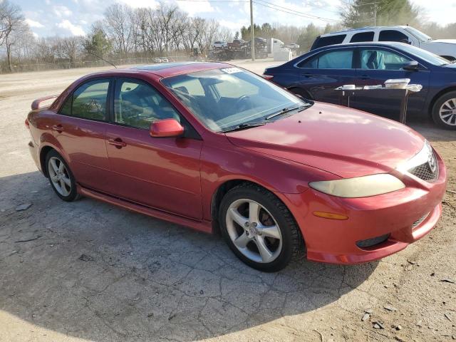 1YVHP80C255M54813 - 2005 MAZDA 6 I RED photo 4