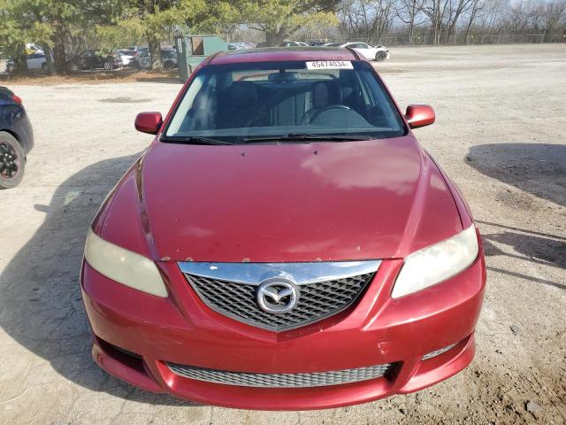 1YVHP80C255M54813 - 2005 MAZDA 6 I RED photo 5