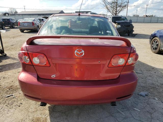 1YVHP80C255M54813 - 2005 MAZDA 6 I RED photo 6