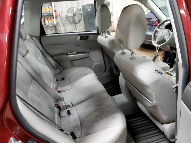 JF2SH6BC4AG795401 - 2010 SUBARU FORESTER XS Qırmızı foto 10