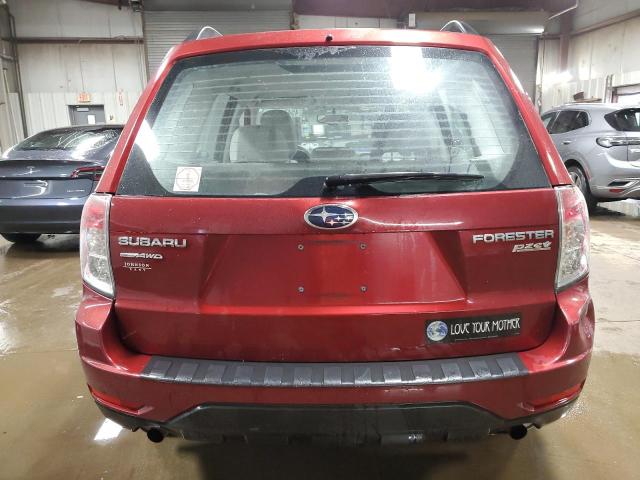 JF2SH6BC4AG795401 - 2010 SUBARU FORESTER XS Qırmızı foto 6