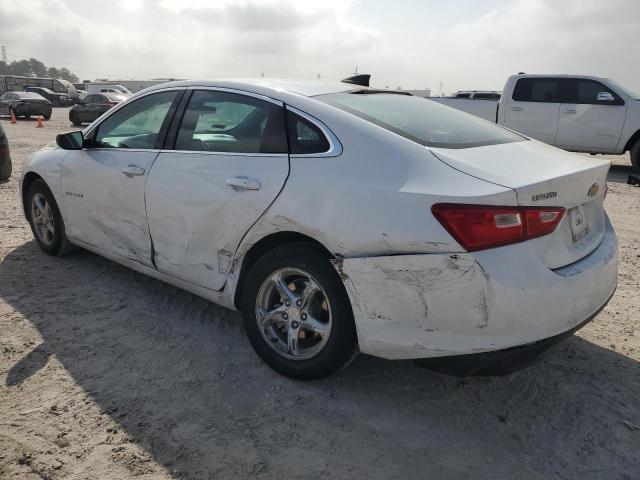 1G1ZB5ST3JF216079 - 2018 CHEVROLET MALIBU LS WHITE photo 2