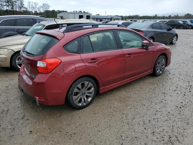 JF1GPAT68F8216839 - 2015 SUBARU IMPREZA SPORT RED photo 3