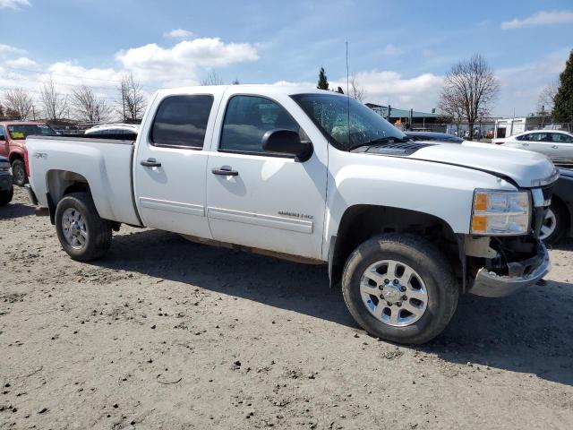 1GC1KXC88DF147548 - 2013 CHEVROLET silverado K2500 HEAVY DUTY LT WHITE photo 4