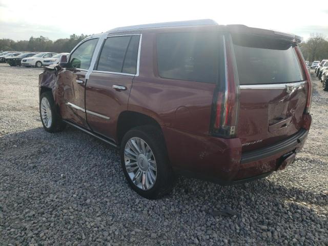 1GYS4DKJ6GR190364 - 2016 CADILLAC ESCALADE PLATINUM RED photo 2