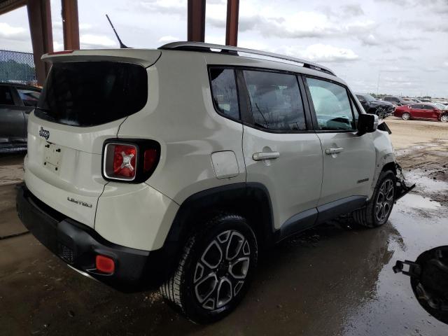 ZACCJBDT5FPC13569 - 2015 JEEP RENEGADE LIMITED WHITE photo 3