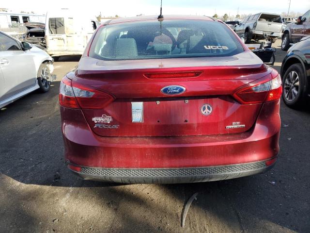 1FADP3F23EL363038 - 2014 FORD FOCUS SE RED photo 6