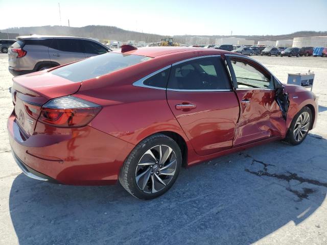 19XZE4F96ME003844 - 2021 HONDA INSIGHT TOURING RED photo 3