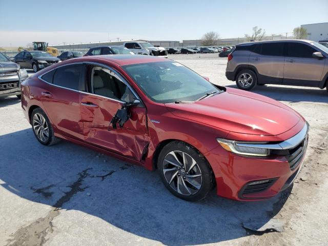 19XZE4F96ME003844 - 2021 HONDA INSIGHT TOURING RED photo 4