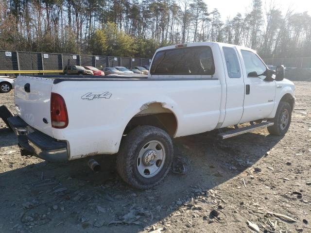 1FTWX31P15EA03485 - 2005 FORD F350 SRW SUPER DUTY WHITE photo 3