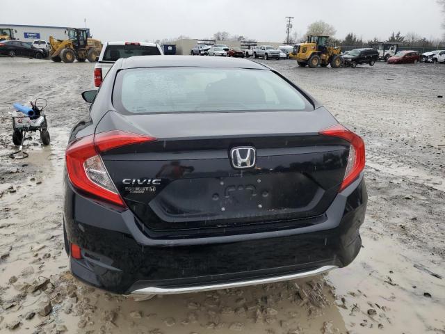 19XFC2F60KE046804 - 2019 HONDA CIVIC LX BLACK photo 6