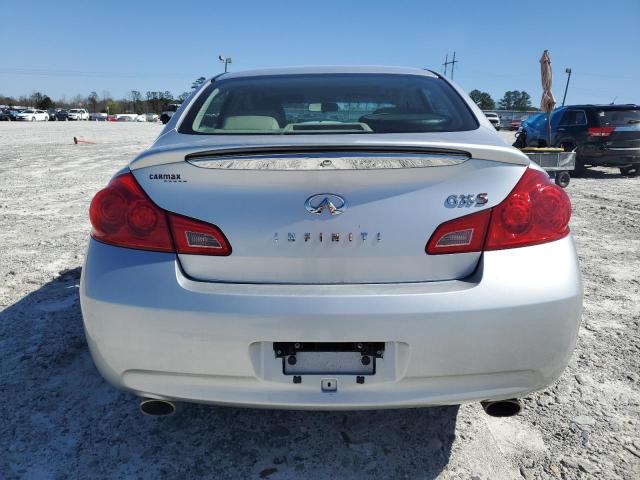 JNKBV61E37M704072 - 2007 INFINITI G35 GRAY photo 6