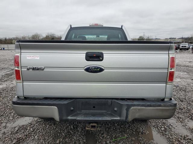 1FTRX14W69FA93754 - 2009 FORD F150 SUPER CAB SILVER photo 6