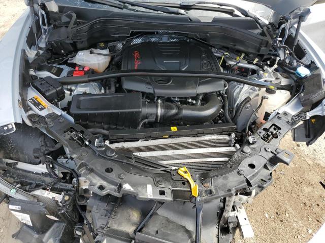 ZASPAKBN4L7C96109 - 2020 ALFA ROMEO STELVIO TI SILVER photo 12