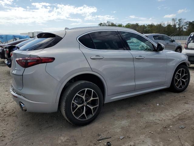 ZASPAKBN4L7C96109 - 2020 ALFA ROMEO STELVIO TI SILVER photo 3