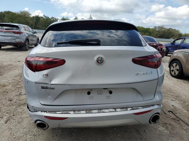 ZASPAKBN4L7C96109 - 2020 ALFA ROMEO STELVIO TI SILVER photo 6