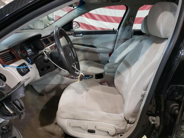 2G1WG5EKXB1253646 - 2011 CHEVROLET IMPALA LT BLACK photo 7