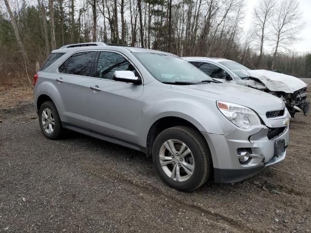 2GNFLGE54C6261570 - 2012 CHEVROLET EQUINOX LTZ SILVER photo 4