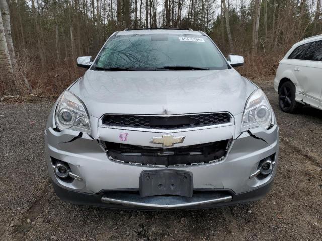 2GNFLGE54C6261570 - 2012 CHEVROLET EQUINOX LTZ SILVER photo 5