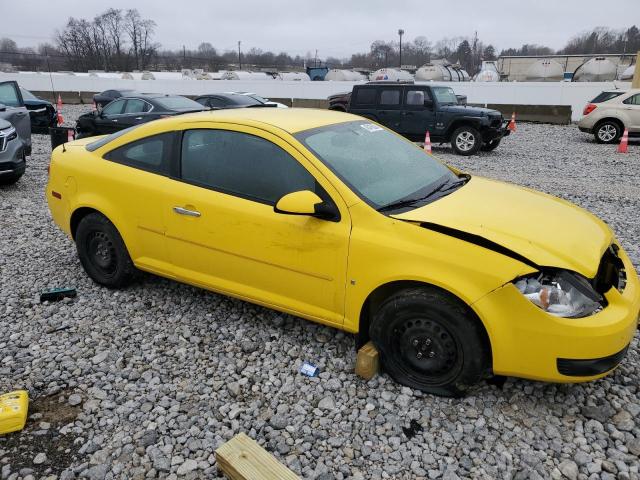 1G1AL18H297214836 - 2009 CHEVROLET COBALT LT YELLOW photo 4