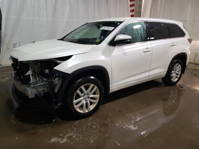 5TDBKRFH4FS180240 - 2015 TOYOTA HIGHLANDER LE WHITE photo 1