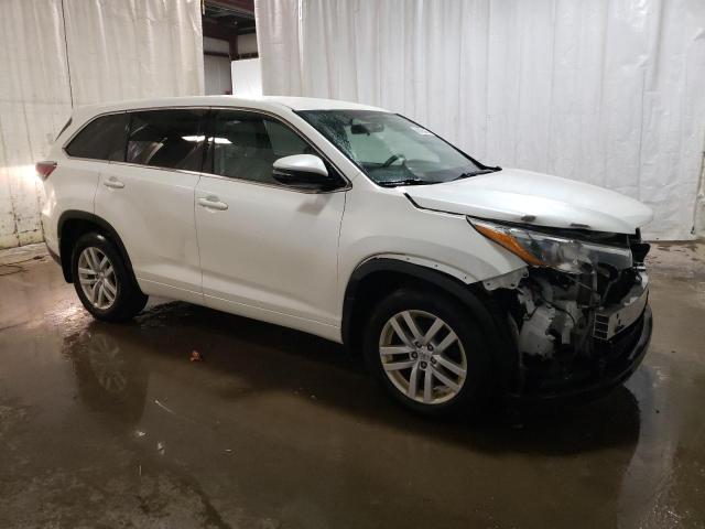 5TDBKRFH4FS180240 - 2015 TOYOTA HIGHLANDER LE WHITE photo 4