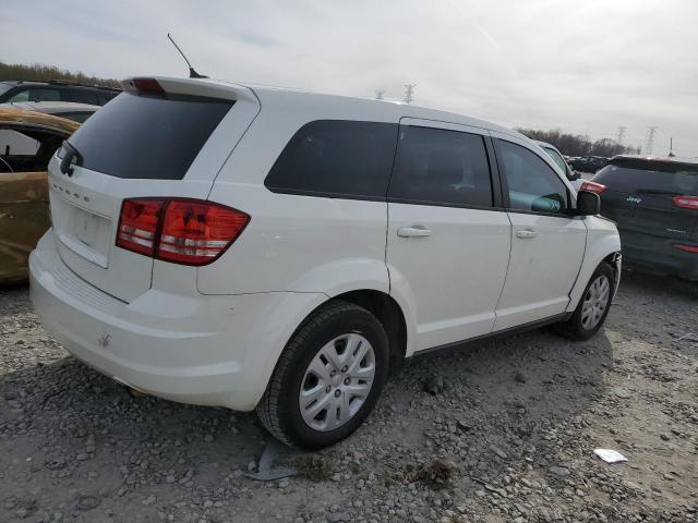 3C4PDCAB9ET148551 - 2014 DODGE JOURNEY SE WHITE photo 3