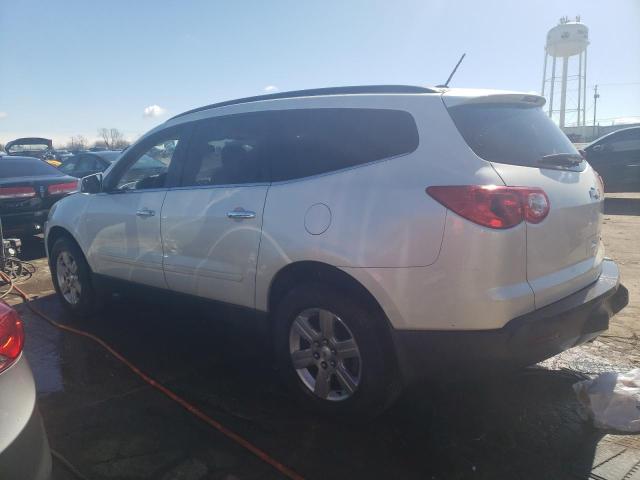 1GNKRGED9CJ361865 - 2012 CHEVROLET TRAVERSE LT WHITE photo 2