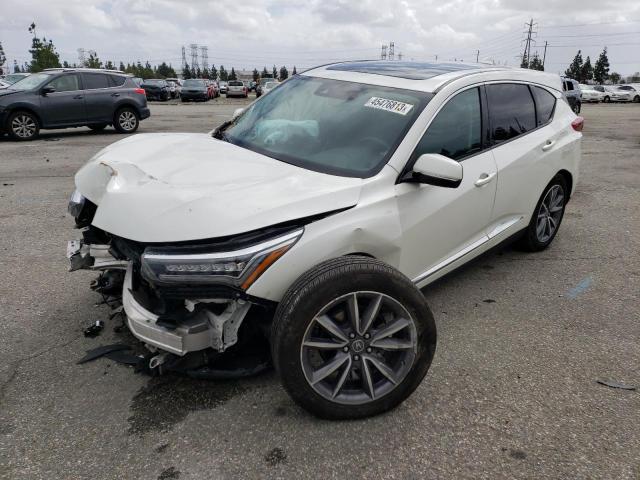 5J8TC1H55KL012495 - 2019 ACURA RDX TECHNOLOGY WHITE photo 1