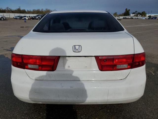 JHMCM56445C002198 - 2005 HONDA ACCORD LX WHITE photo 6