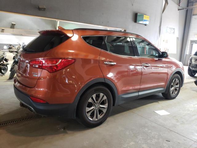 5XYZUDLBXFG238781 - 2015 HYUNDAI SANTA FE S ORANGE photo 3