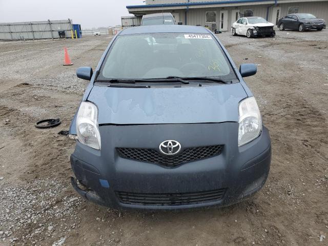 JTDJT903295257543 - 2009 TOYOTA YARIS BLUE photo 5