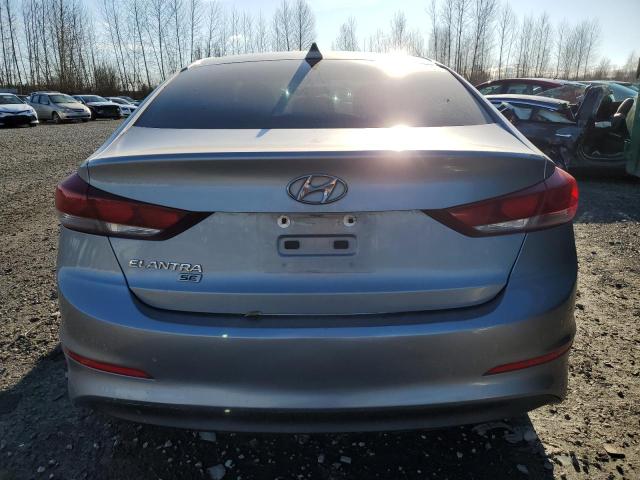 5NPD74LF5HH067583 - 2017 HYUNDAI ELANTRA SE GRAY photo 6