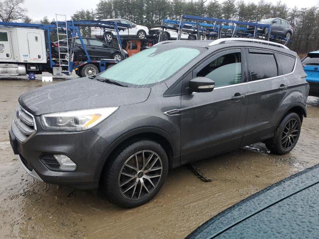 1FMCU9J96HUA33281 - 2017 FORD ESCAPE TITANIUM GRAY photo 1