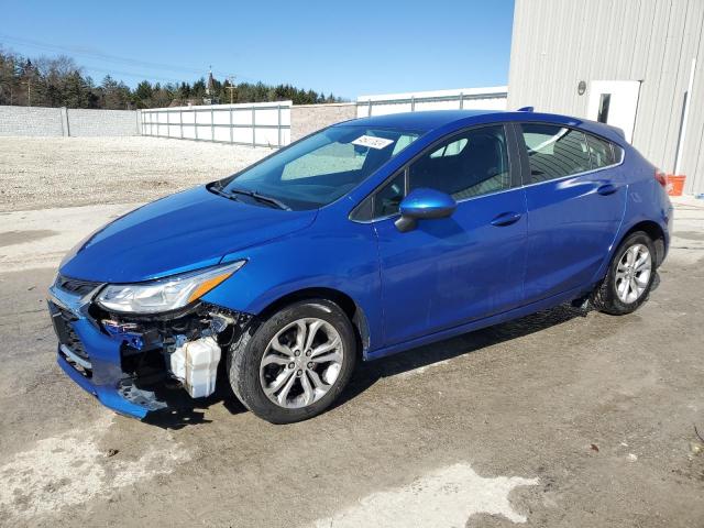 3G1BE6SM4KS538816 - 2019 CHEVROLET CRUZE LT BLUE photo 1